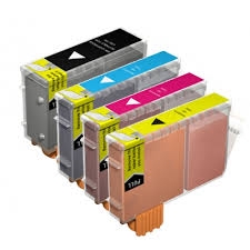 BCI-3e kompatible Tintenpatronen Canon Bundle Multipack cmyk